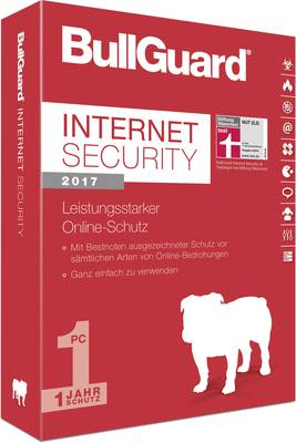 Bullguard Internet Security 2017 Full version, 1 licence ...