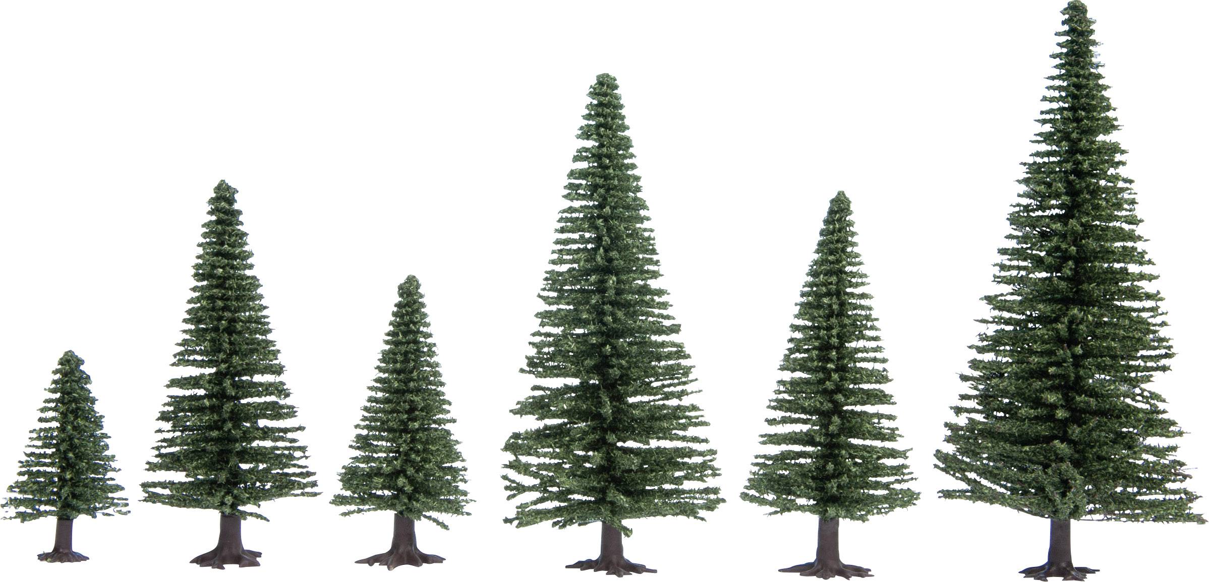 NOCH Hobby 26820 Tree set Fir 50 up to 140 mm Dark green 25 pc(s)