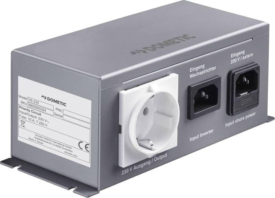 Dometic Group Overload protection PerfectPower VS 230 2300 W 9600000324 190 mm x 80 mm Suitable for (inverters):Universal