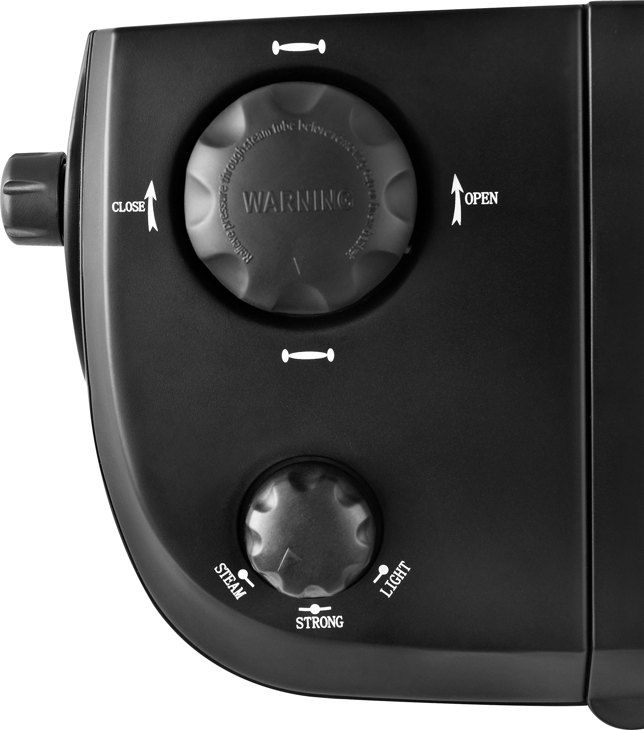 Black/Silver KALORIK 3-in-1 Combi Coffee and Espresso Machine 1800 W 