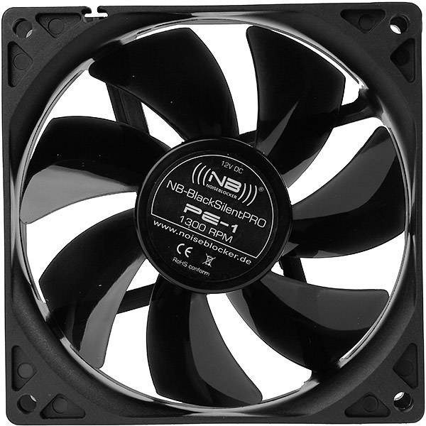 Noiseblocker BlackSilentFan XE2 - Ventilateur Châssis - Aération
