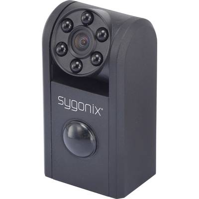 Sygonix  Mini CCTV camera  32 GB with motion detector  1280 x 720 Pixel 