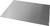 A flat, rectangular metal plate, typically used as a base plate or protective shield in industrial applications.