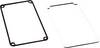 Hammond Electronics 1590BXGASKET Sealing Silicone Black (L x W x H) 254 x 70 x 3 mm 2 pc(s)