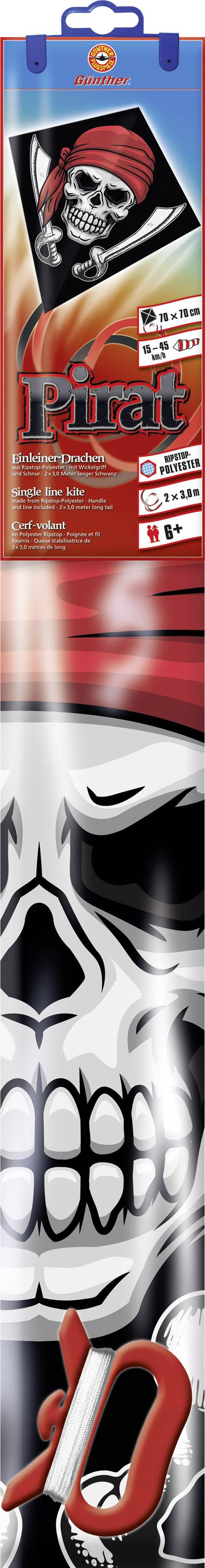 Packaging design for a card about threats, featuring a skull illustration, red and black colour scheme, with space for handwritten notes.