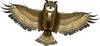 Günther Flugspiele Single line Kite Owl Wingspan (details) 1220 mm Wind speed range 3 - 6 bft