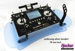 Acrylic transmitter panel (blue) Jeti Duplex transmitter DC