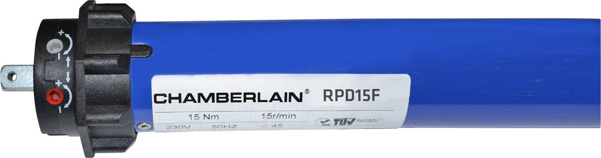 Chamberlain RPD15F-05 Wireless tubular motor set 60 mm 30 kg 133 W 15 Nm
