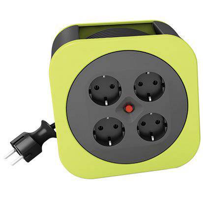 REV 0010012400 Cable reel 10.00 m Black PG plug