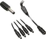Low-voltage adapter cable 4-way