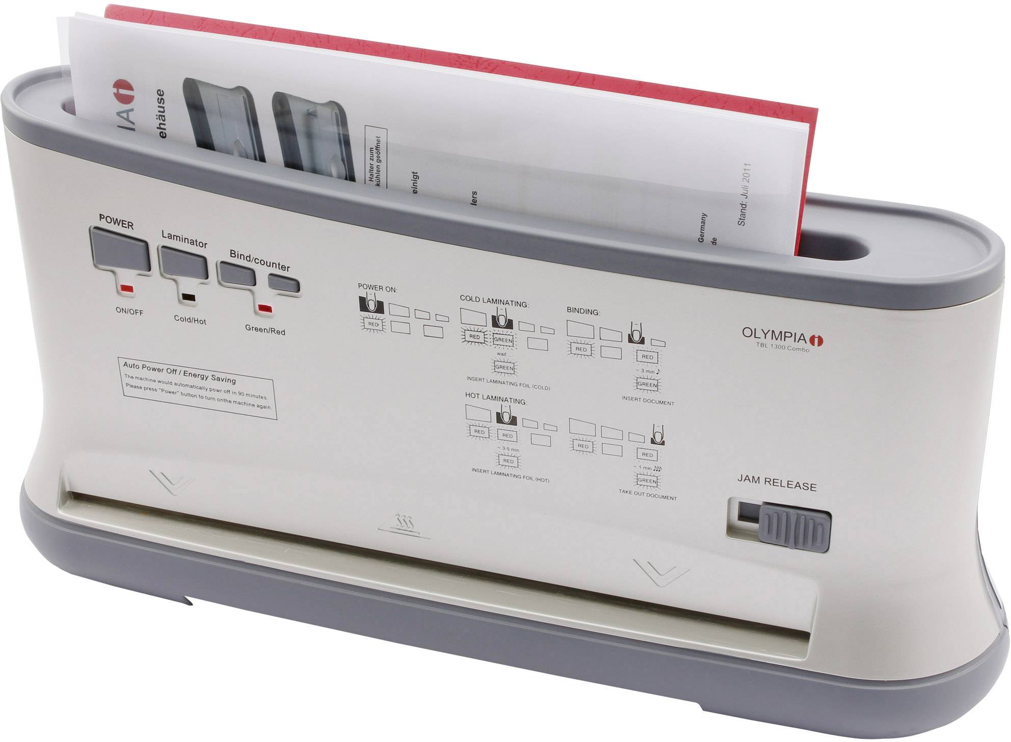 Olympia 3041 Thermal binder (W x H x D) 435 x 225 x 115 mm A4