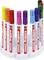 Multicoloured pens in a holder; brand name 'edding 3000' visible.