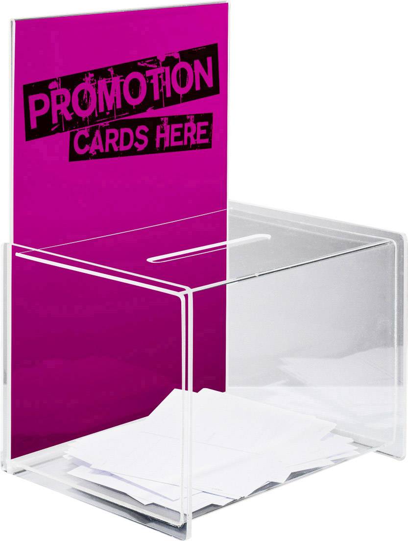 Sigel Multifunction ballot box VA150 Transparent (W x H x D) 225 x 310 x 170 mm 1 pc(s)