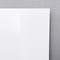 White wall on grey concrete background.