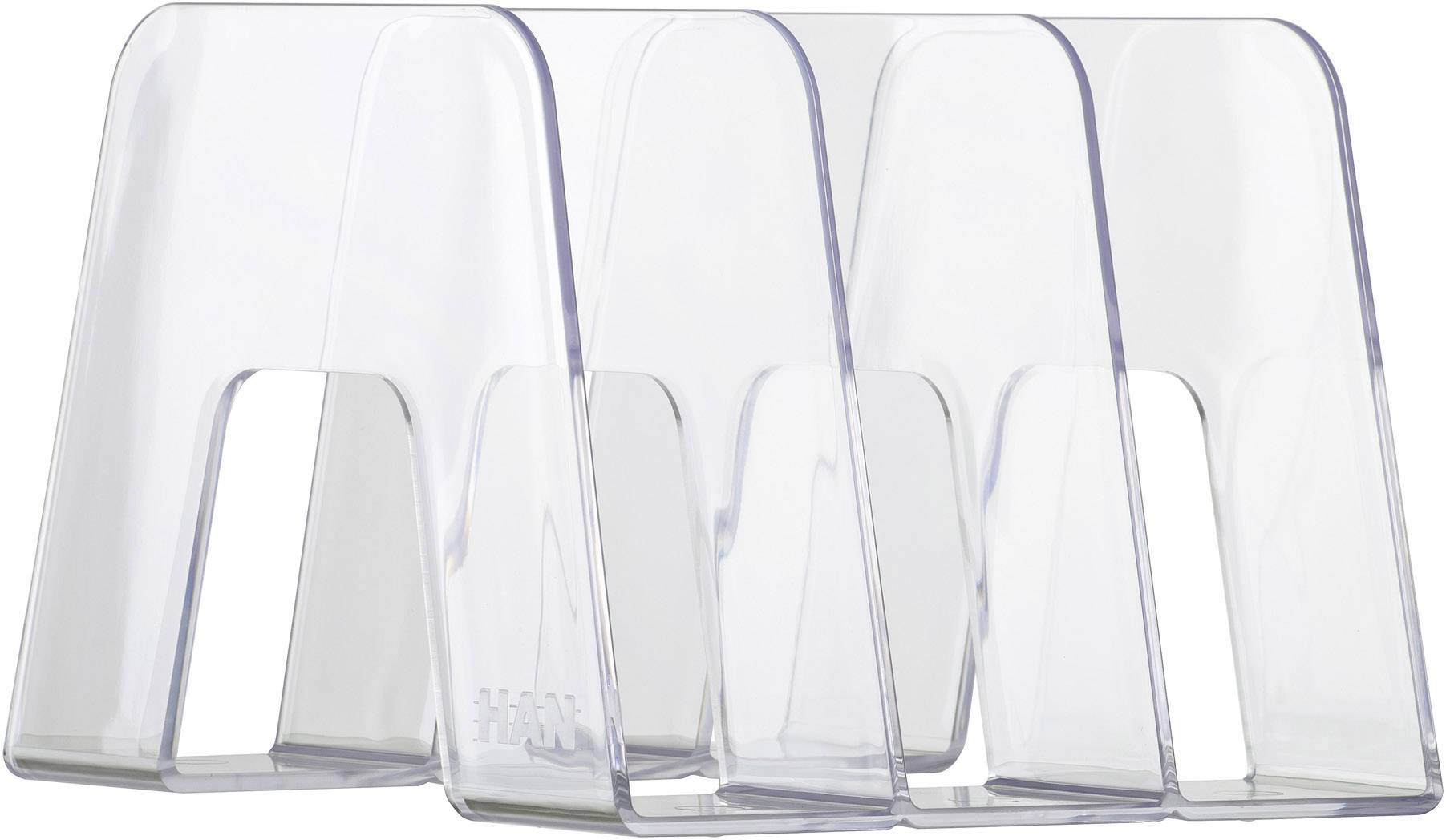 HAN SORTER 16200-23 Magazine file A4, C4 Transparent, Glassy Polystyrene 1 pc(s)