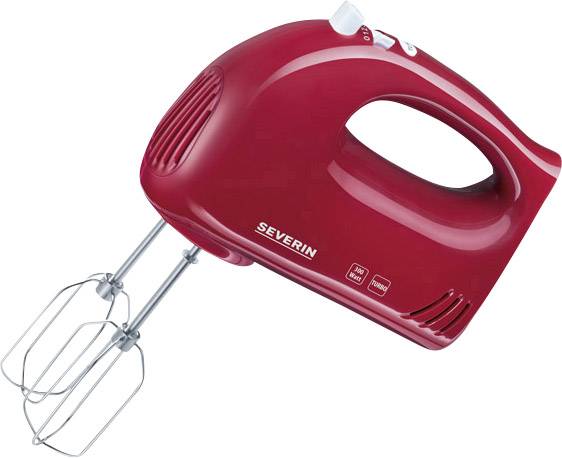 red hand held mixer