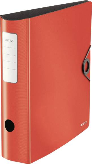 Leitz Folder Active Solid A4 Spine width: 82 mm Light red 2 brackets 10471020