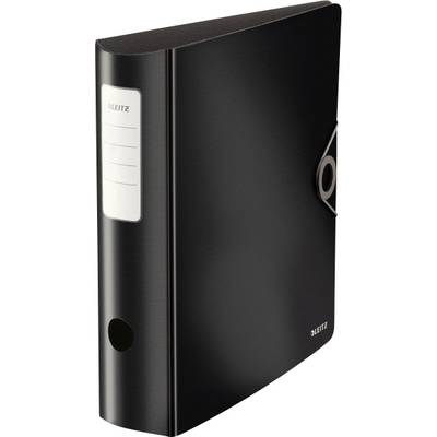 Leitz Folder Active Solid A4 Spine width: 82 mm Black  2 brackets 10471095