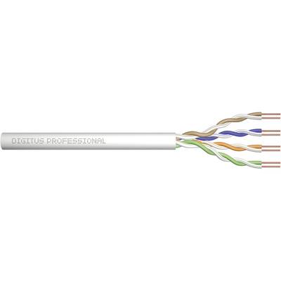 Digitus ACU-4611-305 Network cable CAT 6 U/UTP 4 x 2 x 0.25 mm² Grey-white (RAL 7035) 305 m