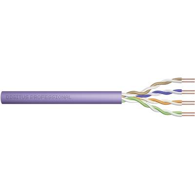 Digitus DK-1611-V-305-NC Network cable CAT 6 U/UTP 4 x 2 x 0.25 mm² Violet 305 m