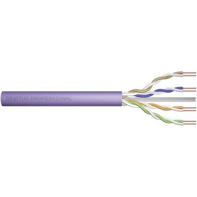 Digitus DK-1613-VH-1 Network cable CAT 6 U/UTP 4 x 2 x 0.25 mm² Violet 100 m