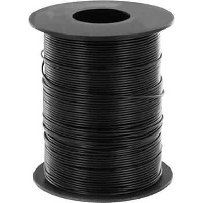 'Reel with black wire.'
