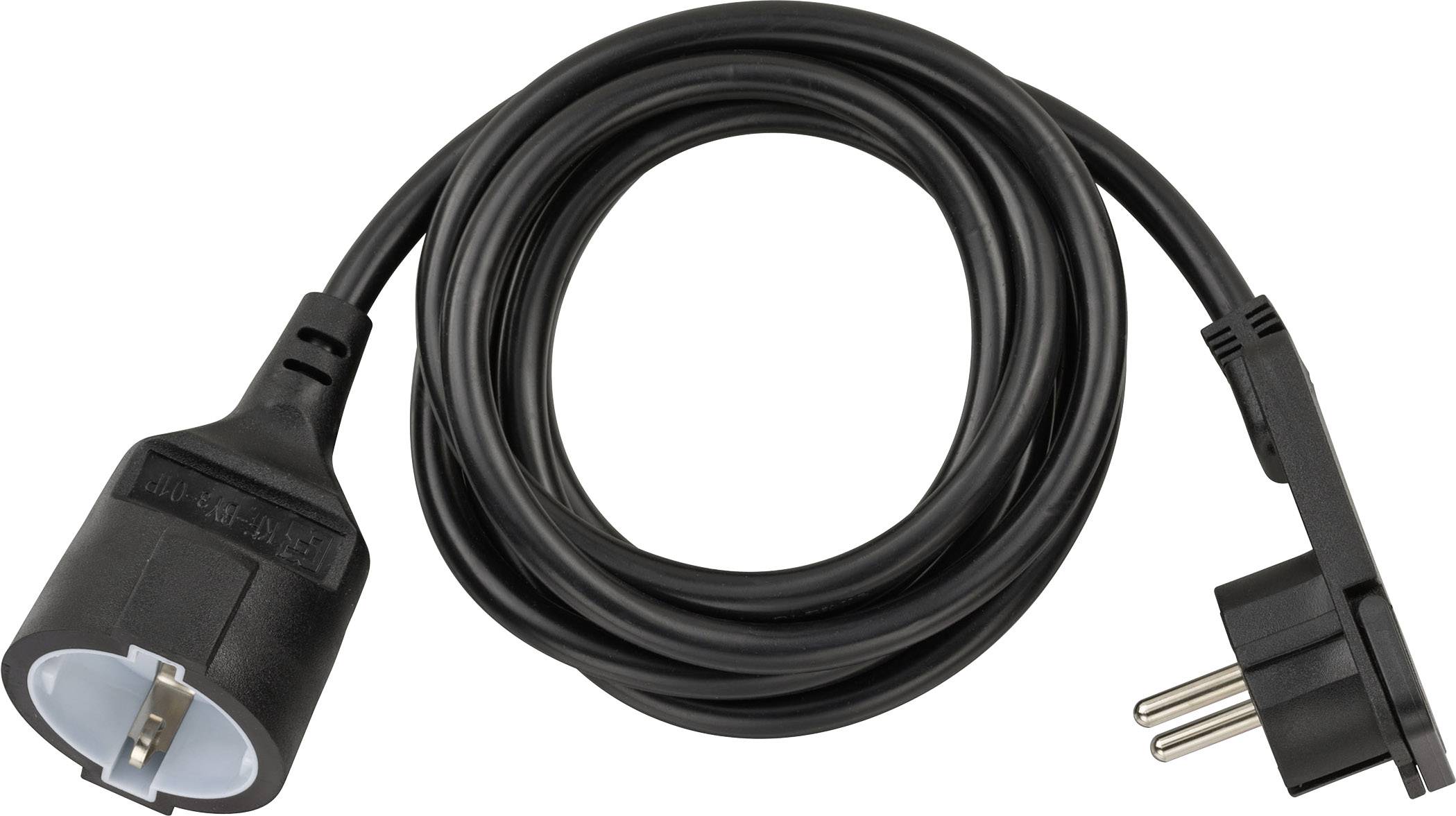 Brennenstuhl 1168980020 Current Cable extension Black 2.00 m H05VV-F 3G 1,5 mm²