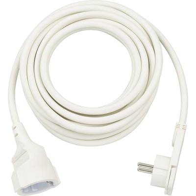 Image of Brennenstuhl 1168980250 Current Cable extension White 5.00 m