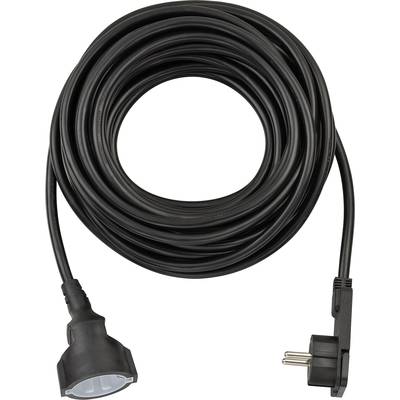Image of Brennenstuhl 1168980010 Current Cable extension Black 10.00 m H05VV-F 3G 1,5 mm²