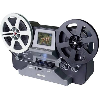 Film scanner Reflecta Super 8 Normal 8 1440 x 1080 p  Super 8, 8mm film, TV out, Memory card slot, Display, PC-free digi