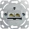 Telegärtner Network outlet Flush mount, Duct Insert CAT 6A