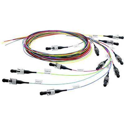 Telegärtner L00879A0009 Fibreglass FO Cable [1x LC plug - 1x Open cable ends] 9/125 µ Singlemode OS2 2.00 m