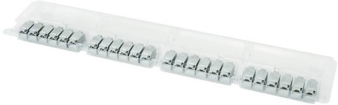 RJ45, AMJ-Clutch K Cat 6A RJ45 connector enclosure Zinc grey Telegaertner J00029B0061 24 pc(s)