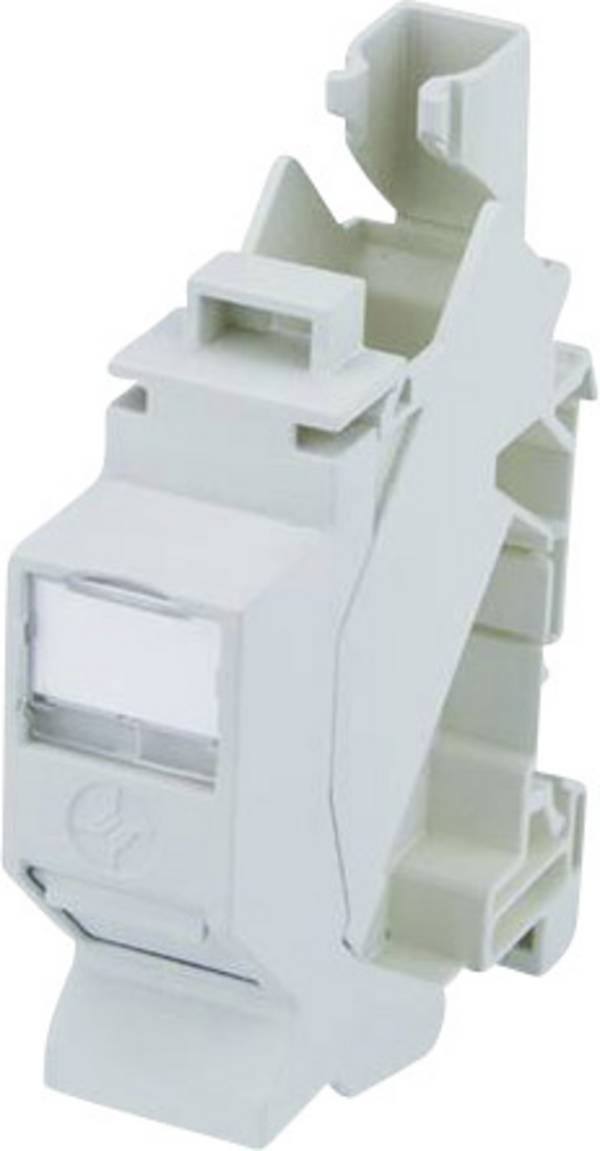 Telegärtner 100023004 Mounting rails connector CAT 6a 100023004 RJ45 connector enclosure    Grey 1 pc(s)