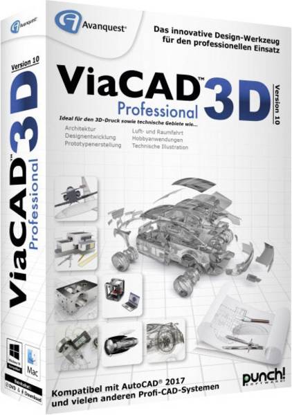 Avanquest ViaCAD 3D Professional 10 Full version, 1 ...