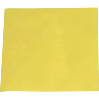 Yellow square sheet of paper, lying flat on a surface.