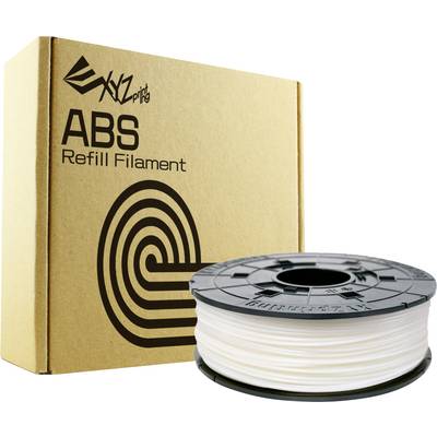 Filament XYZprinting ABS plastic 1.75 mm Ecru 600 g Refill