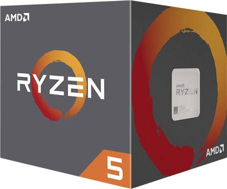 AMD Ryzen 5 2600X 6 x 3.6 GHz Hexa Core WOF processor PC base: AMD AM4 95 W