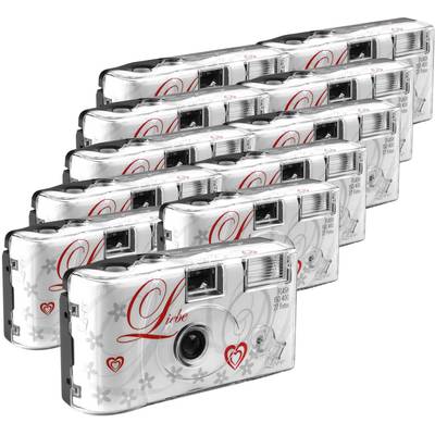 Image of Love White Disposable camera 11 pc(s) Built-in flash