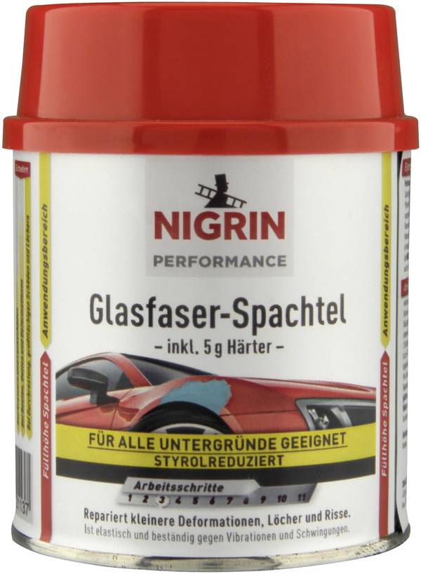 NIGRIN Performance 72113 Fibreglass filler 250 g