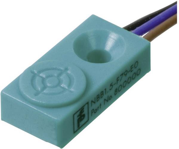 <br> Pepperl+Fuchs<br> Proximity sensor<br> Inductive<br> NBB1,5-F79-E2<br> NBB1,5-F79-E2<br> 8 x 4,7 mm<br> shielded<br> PNP<br> (L x W x H) 16 x 8 x 4.7 mm<br> <br>