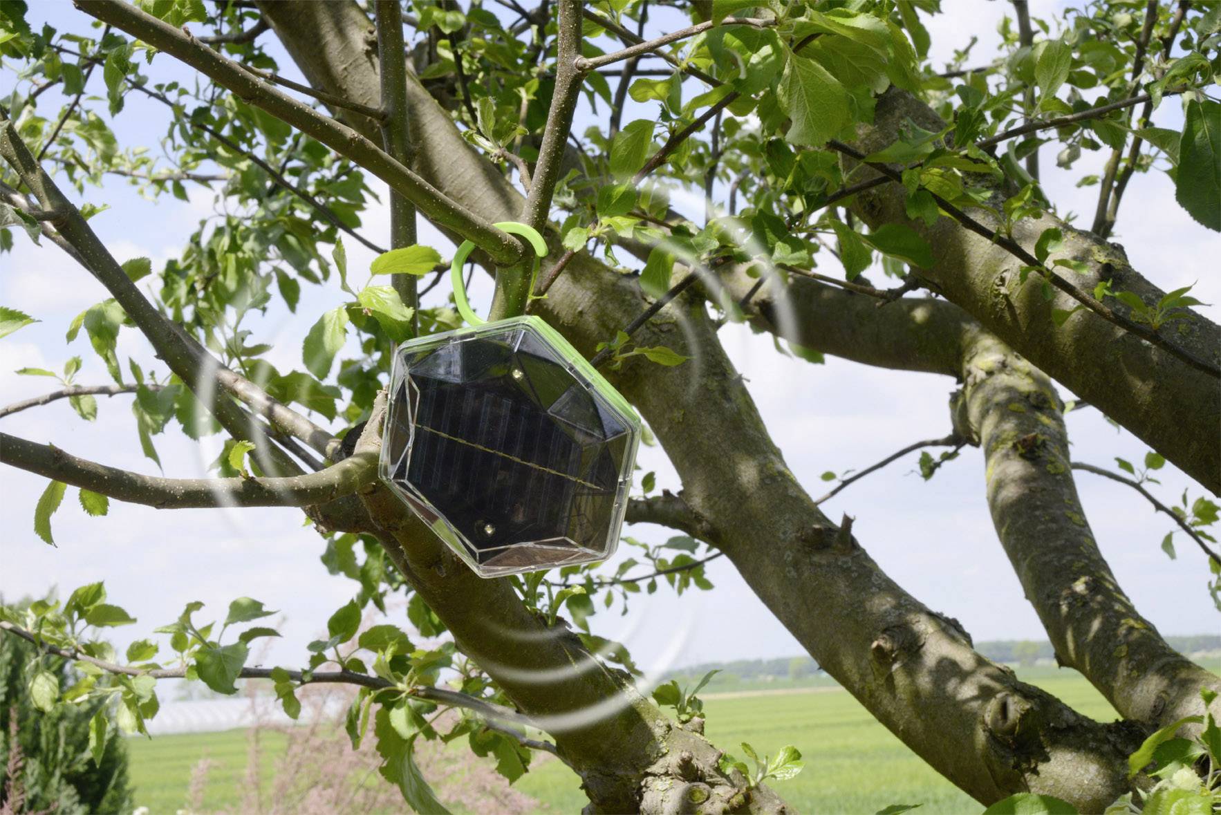 Gardigo Solar 360° Bird repeller Working principle Multi-frequency, LED light Operating range 150 m² 1 pc(s)-4