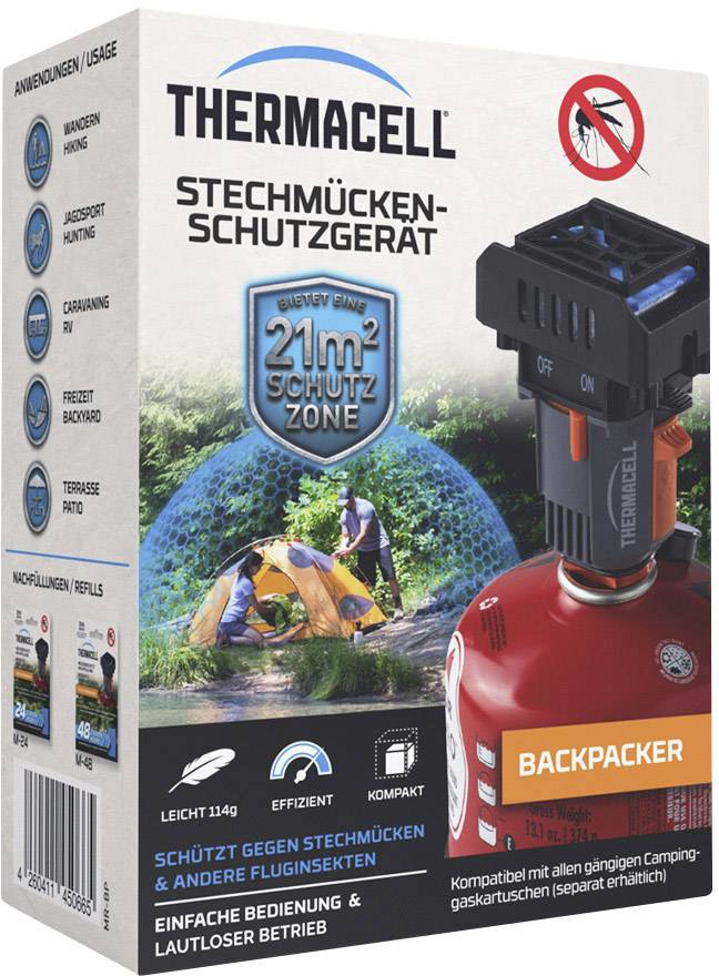 ThermaCell Backpacker MRBP Insect repeller (W x H x D) 67 x 97 x 50 mm