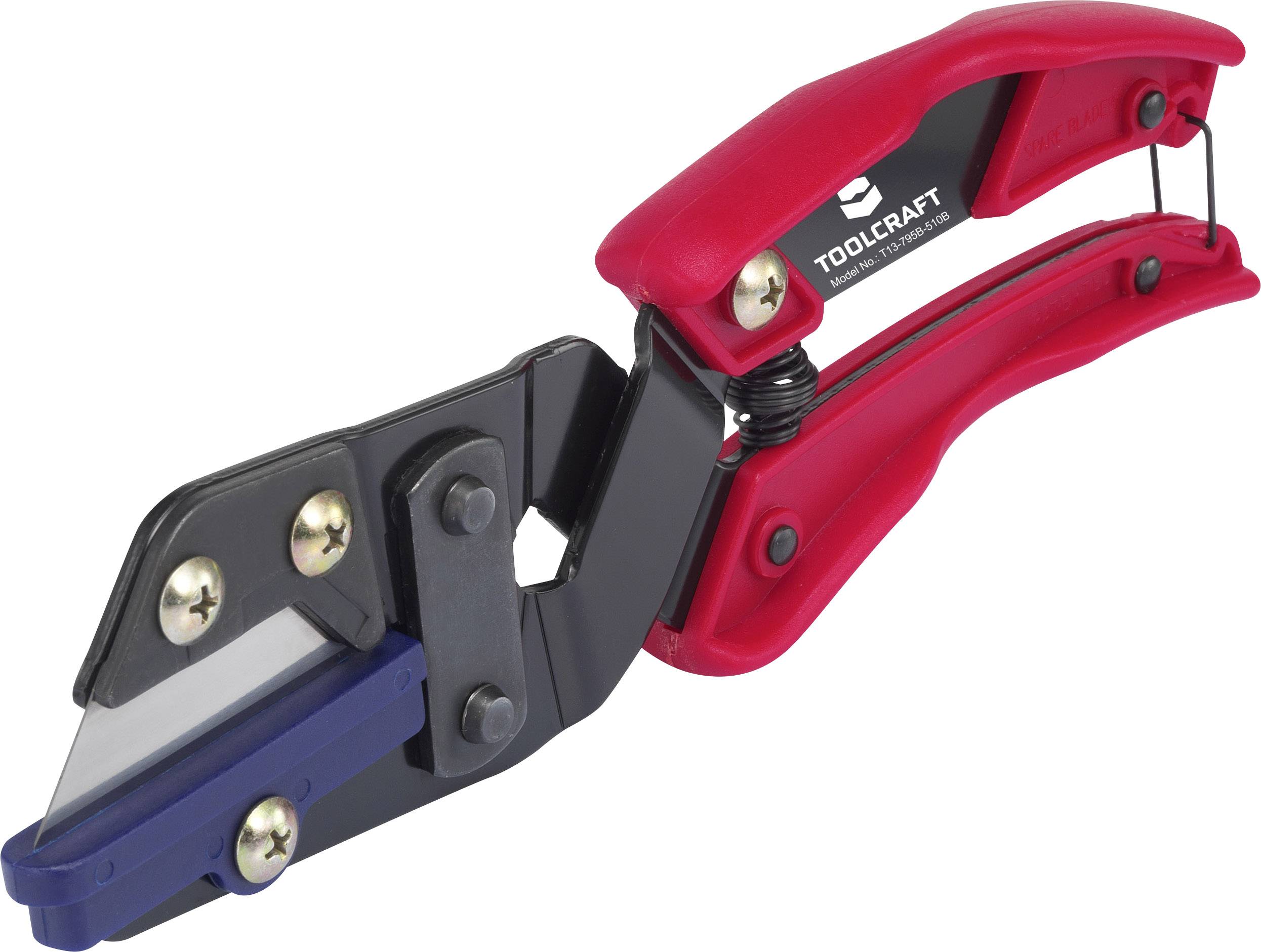 TOOLCRAFT 1553062 Duct cutter Suitable for (cable stripping) Cable