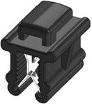 Cable ties with mounting clip