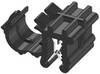 WKK EdgeClip Detachable ART005912 Bundle diameter (fixed)=4.50 mm heat-stabilised, Bundle runs lateral to mount Black 1 pc(s)