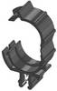 WKK EdgeClip Detachable ART005915 Bundle diameter (fixed)=17 mm heat-stabilised, Bundle runs in parallel to mount Black 1 pc(s)