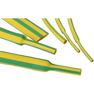 Hongshang H-2F(Y/G) Box254-127mm Heatshrink w/o adhesive Green, Yellow 19 mm 9.50 mm Shrinkage:2:1 5 m-0