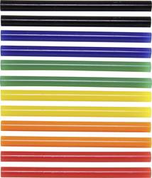 Toolcraft Tc 7200x12c Hot Melt Glue Sticks 7 Mm 100 Mm Blue Red Green Yellow 53 G 12 Pc S Conrad Com