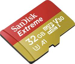 periodieke Makkelijk te lezen blad SanDisk Extreme® Action Cam microSDHC card 32 GB Class 10, UHS-I, UHS-Class  3, v30 Video Speed Class incl. SD adapter, A | Conrad.com